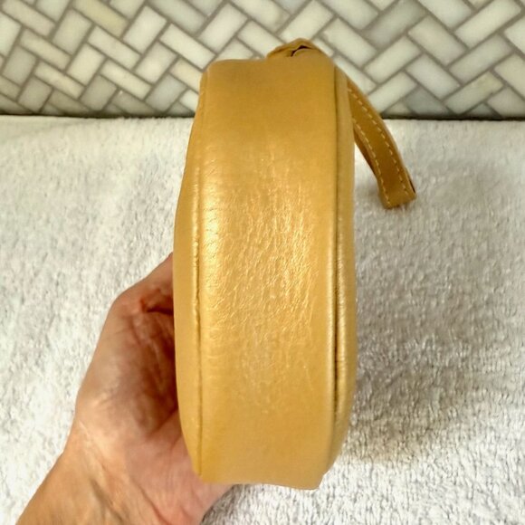Portland Leather Champagne Small Roswell Pouch - Brand New - Picture 4 of 8